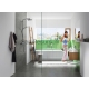 Hansgrohe kriauklės maišytuvas su push-open NOVUS LOWFLOW 100
