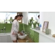 Hansgrohe kriauklės maišytuvas su pop-up NOVUS 230