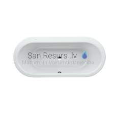 Vanna Solutions, 1700x750 mm, ar rāmi, balta akrila