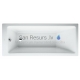 Bath Pro, 1600x700 mm, with panel, left side, white acrylic