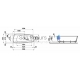 Bath Palomba, 1800x800 mm, built-in, white acrylic