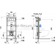 Встроенная рамка для унитаза LIS CW1, 500x140 мм, h = 1120 мм