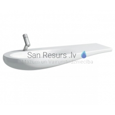 Умывальник Alessi One, 1200x500 mm, чаша слева, белый LCC