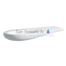Умывальник Alessi One, 800x425 mm, без отверстия для  смесителя, белый LCC