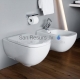 Toilet Palomba, wall-hung, 360x540 mm, white