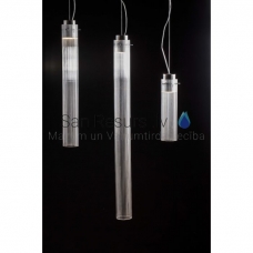 Kartell lempa, h = 900mm, skaidri