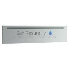 Veidrodis su apšvietimu Alessi One, 1600 mm, h = 400 mm