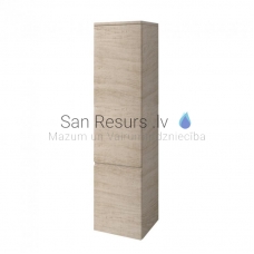 Высокий шкаф Pro A, 350x335 mm, h=1650 mm, 1D, левый, bright oak