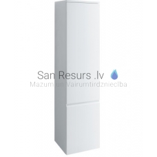 Aukšta spintelė Pro A, 350x335 mm, h=1650 mm, 1D, dešinioji pusė, glossy white