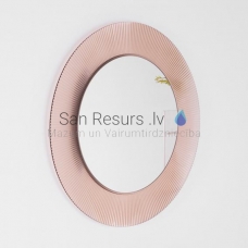Veidrodis Kartell, d = 780 mm, rožinis
