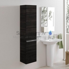 Высокий шкаф Case, 350x335 mm, h=1650 mm, 1D, левая сторона, anthracite oak