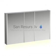Veidrodinė spintelė su apšvietimo Frame 25, 1200x150 mm, h = 750 mm, 3D, su jutikliu