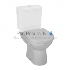 WC Pro, 360x670 mm, vertikalus išėjimas, baltas