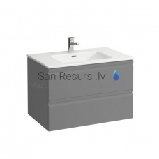 Cabinet with a sink for a bathroom Pro S, 800x500 mm, h = 545 mm, 2A, graphite