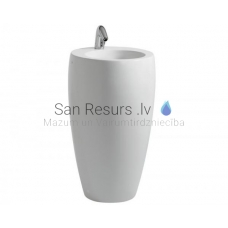 Умывальник Alessi One, 530x530x900 mm,  белый LCC