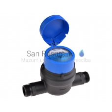 WEHRLE DN20 Cilindrinis kapsulinis vandens skaitiklis (kompozicinis) 190mm, RTK-HYX, Q3 2,5 R160H/R160V Modular