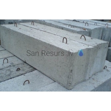 Betona pamatu bloks 780x400x580