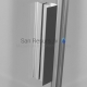 Roltechnik dušo siena TOWER LINE TCB Sidabras + skaidrus stiklas 202x90