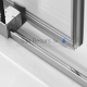 Roltechnik dušas durvis AMBIENT LINE AMD2 brilliants + caurspīdīgs stikls 200x120