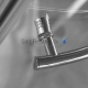 Roltechnik душевой уголок SANIPRO LINE DENVER серебро + Rauch стекло 195x80x80
