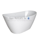 Roltechnik akmens masas vanna STONE AMORE 1600x850
